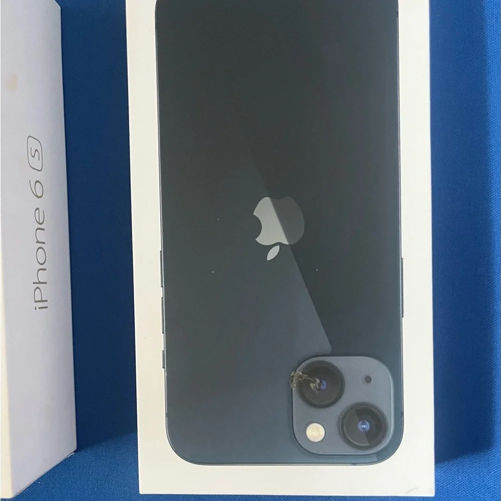 4 Apple iPhone Boxes Collection - Black, White, Gold